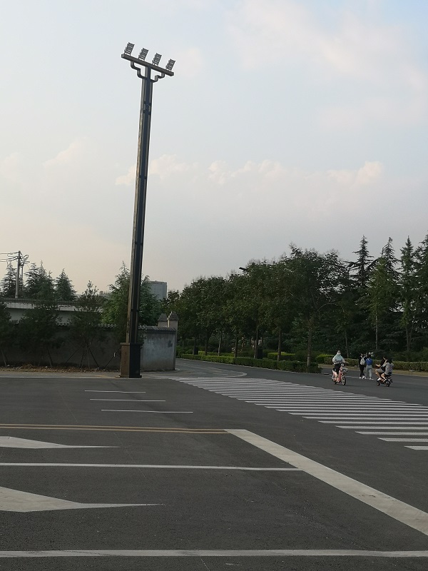 洛阳高铁站广阜路14米洛阳特色高杆灯